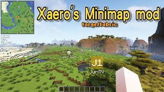 Minecraft 1.18.1 - Xaero's Minimap mod screenshot 1