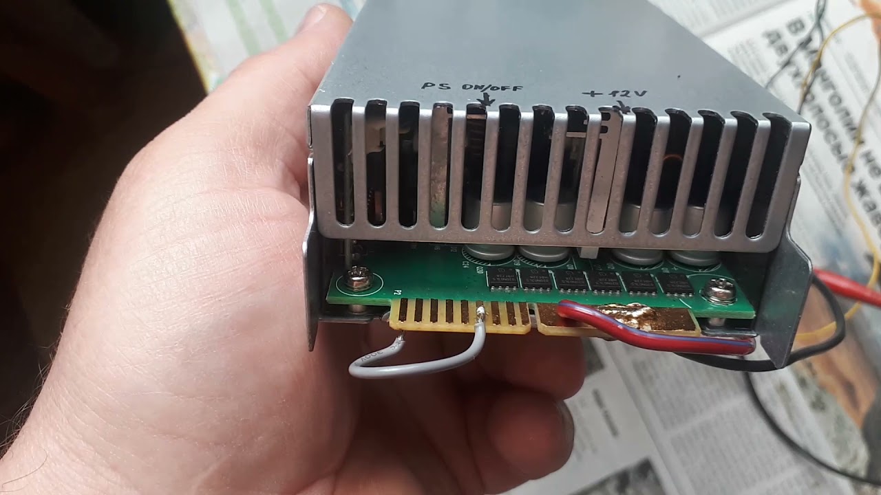 Ablecom PWS-801-1R запуск без сервера - YouTube