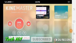How add subscribe button youtube video help of kinemaster