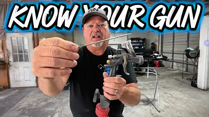 Spray Gun Breakdown & how to Proper Clean it.
