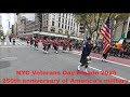 🥁🎶 Pipes, Drums & Pride: NYC Veterans Day Parade 2025 🥁