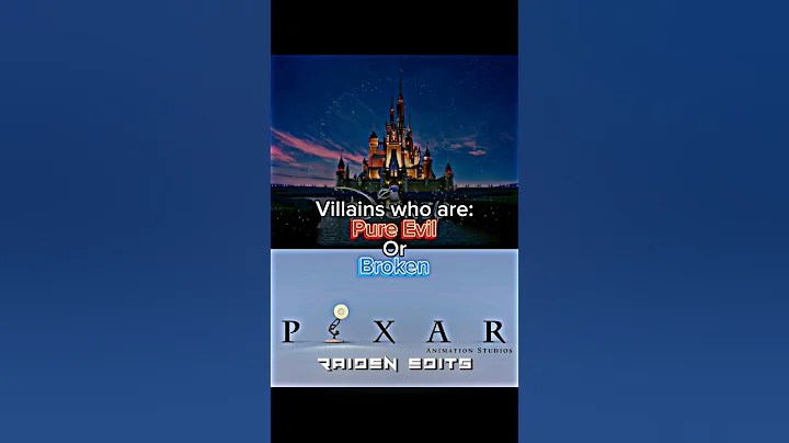 Villains who are: Pure Evil Or Broken (Disney And Pixar Edition) #edit #disney #pixar