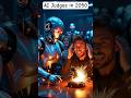 AI Judges in 2050 👨⚖️🤖 | No Wi-Fi for 7 Days! #ai #shorts #shortsfeed
