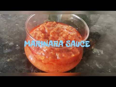 MARINARA SOS ( İTALYAN SOSU) - MARINARA SAUCE ( ITALIAN SAUCE )