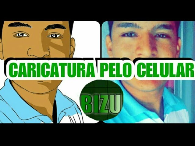 COMO FAZER CARICATURA PELO CELULAR