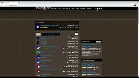 Tutorial on using Tappedout.net