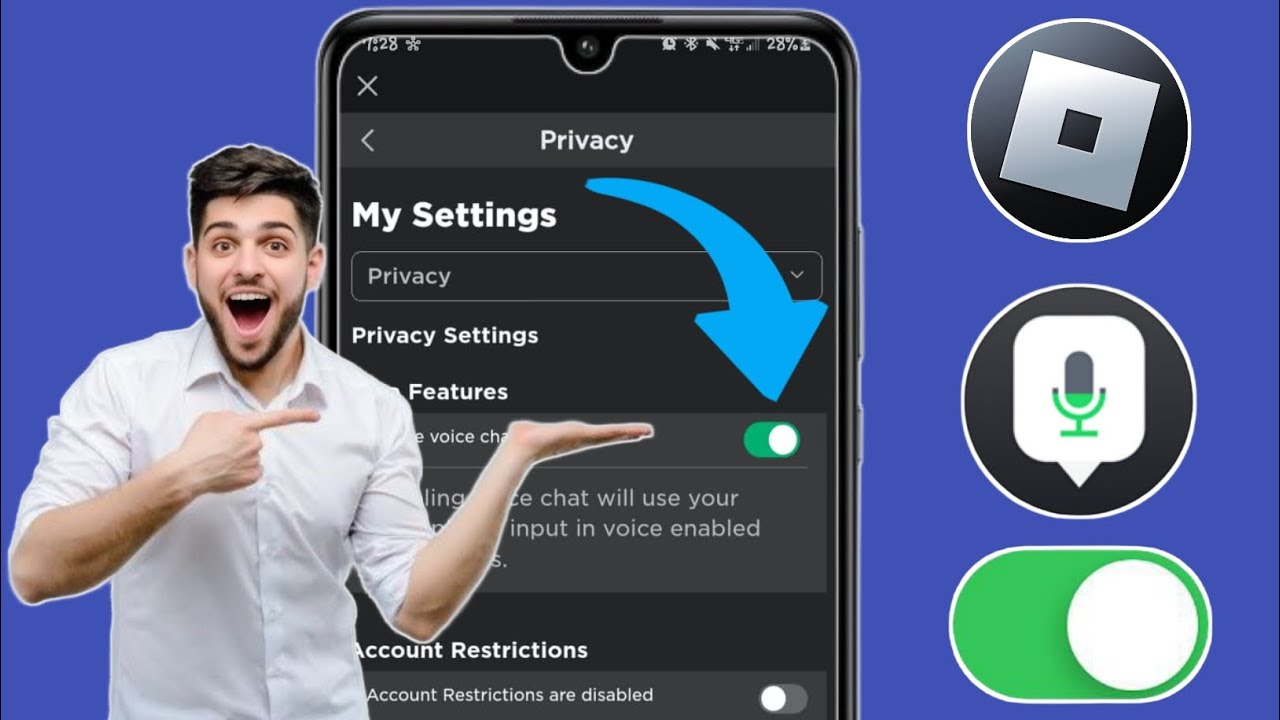 How To Get Voice Chat On Roblox (2024) Enable Voice Chat in Roblox