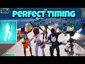 Fortnite perfect timing  starlit emote 