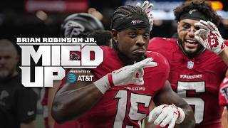 Brian Robinson Jr. is mic'd up for his first ever hat trick game | Atlanta Falcons | NFL