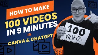 MAKE 100 quote videos in 9 MINUTES or less using CHATGPT and Canva screenshot 4