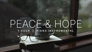 Peace & Hope | Soothing And Relaxing Piano With Soft Raindrops Sound screenshot 5