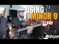 Using minor 9 arpeggios  minor 9 bass lesson