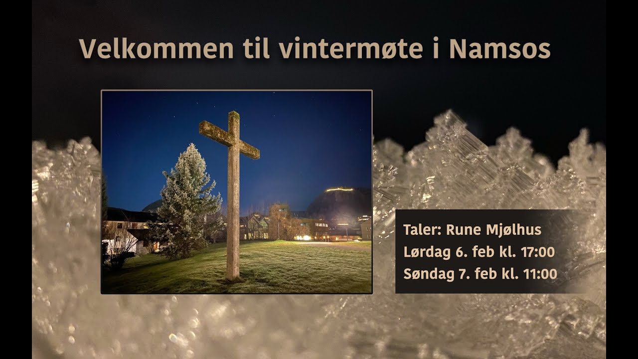 07.01.21 | #2 Vintermøte søndag | Rune Mjølhus - YouTube