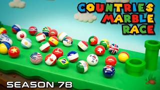 SUPER MARIO | SEASON 78 | COUNTRIES MARBLE RACE screenshot 3