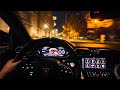 LATE NIGHT LAMBORGHINI URUS DRIVE POV