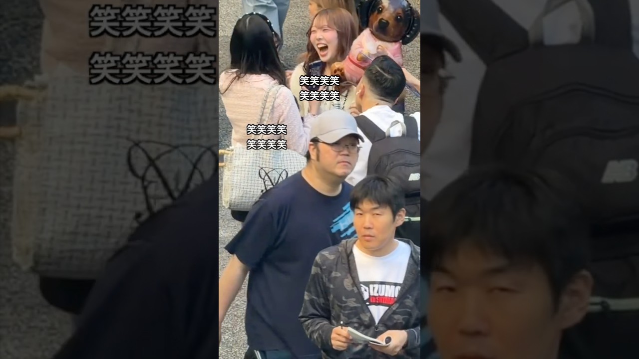 クシがデカすぎるドッキリw