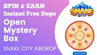 Spin & Earn Doge Coin | Earn BKB  token | Open Mystery Box | 100 Free Snake city Airdrop screenshot 4