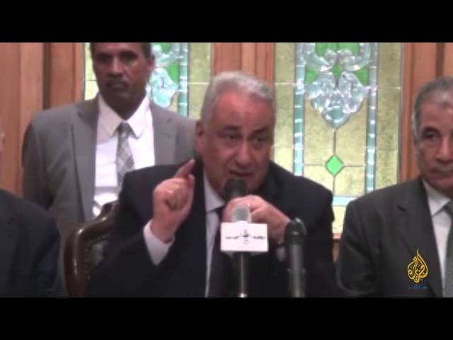 مؤتمر نقابة المحامين للرد على واقعة اعتداء نائب مركز شرطة فارسكور بدمياط على أحد المحامين