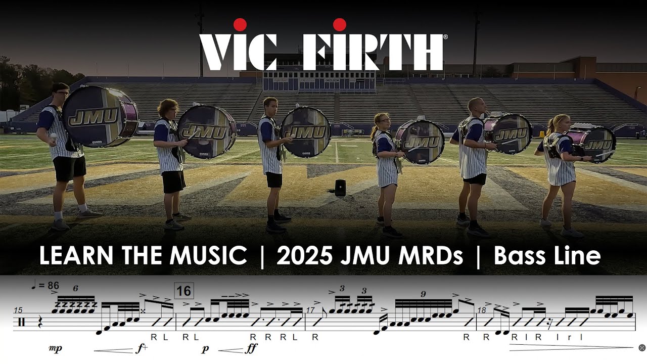 LEARN THE MUSIC | 2025 JMU MRDs | Bass Line