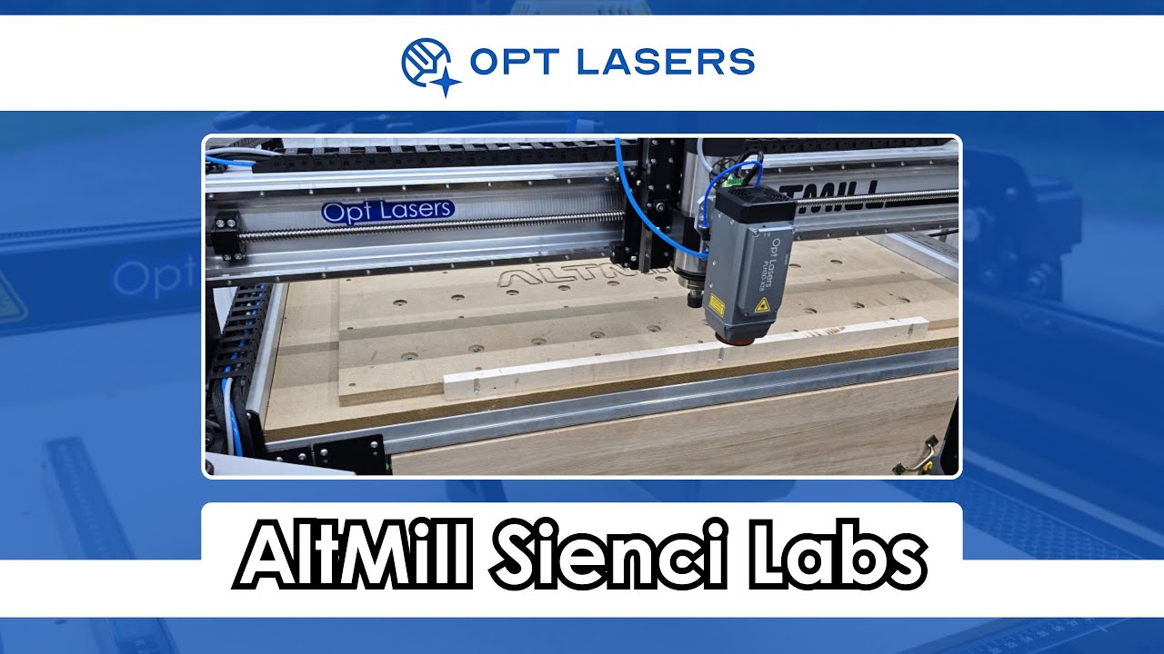 Connecting PLH3D-XT8 45W Laser on AltMill Sienci Lab x Opt Lasers