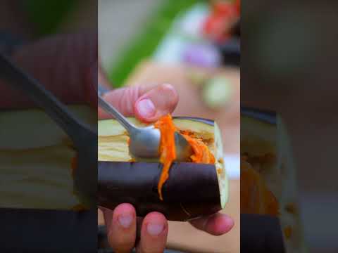 Фаршированные баклажаны #shorts