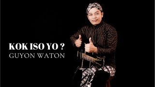KOK ISO YO - GUYON WATON | COVER BY SIHO LIVE ACOUSTIC