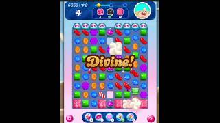 Candy Crush Saga Level 6853 | No Boosters