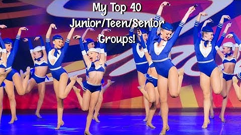 My Top 40 Junior/Teen/Senior Groups 2023!