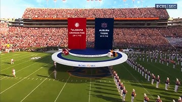 SEC on CBS intro | 8 Alabama @ Auburn | 11/25/23
