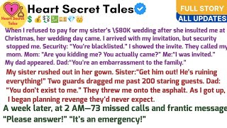 When I refused to pay for my sister’s \$80K wedding after she insulted me at Christmas, 