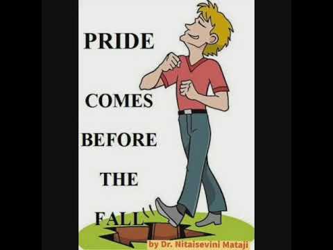 Pride comes before the FALL by Dr.Nitaisevini Mataji
