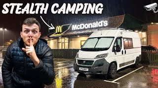 Stealth Camping at McDonald's (Worlds Largest Fast Food Restaurant)