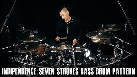 JamesPayneDrums.com - Seven Strokes Bass Drum Pattern Indipendence preview