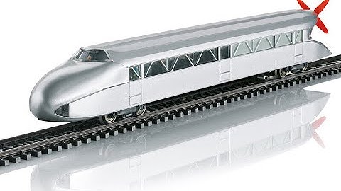Märklin Schienenzeppelin (Zeppelin on Rails)