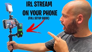 How to IRL Stream on your iPhone in 2024! (FULL IRL SETUP GUIDE)