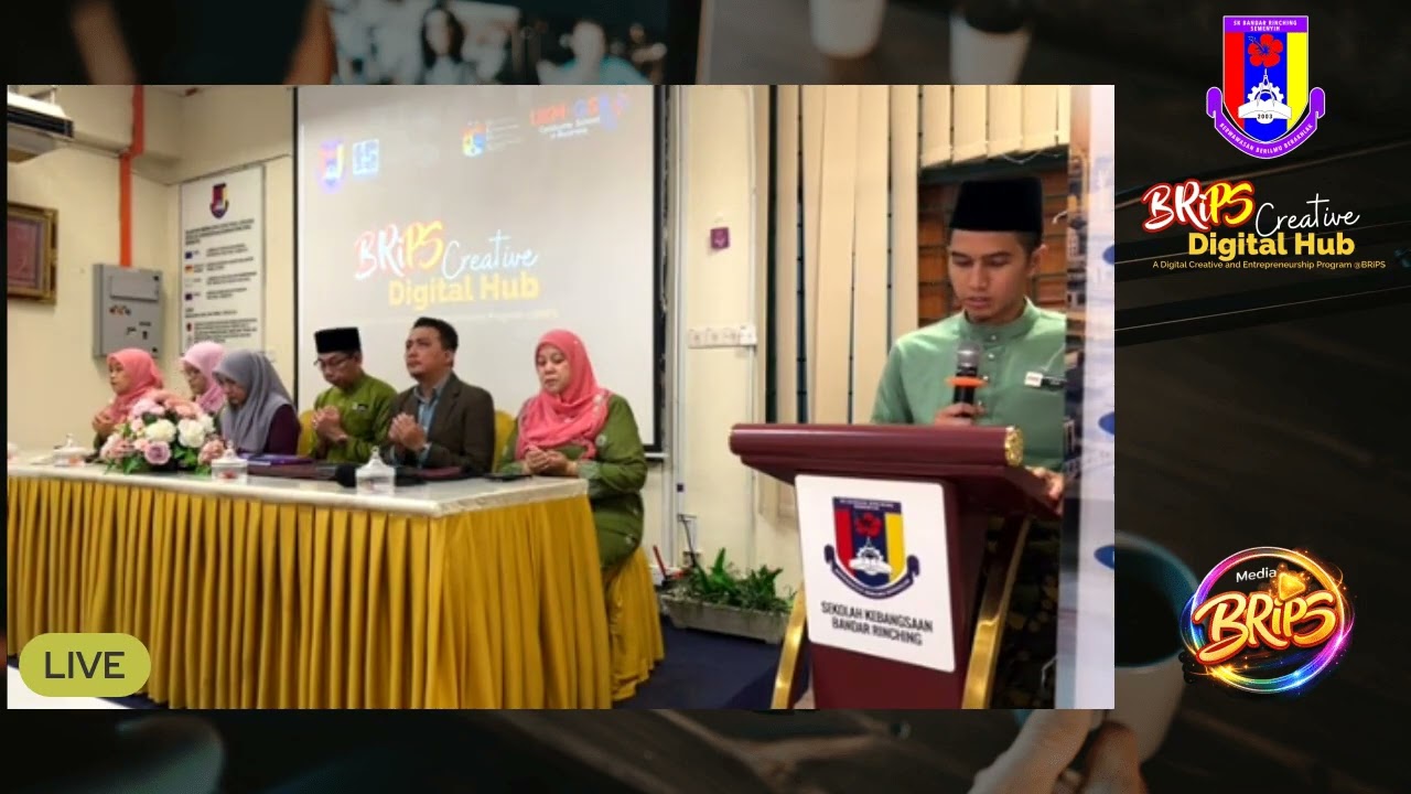 Majlis Perasmian BRiPS Creative Digital Hub