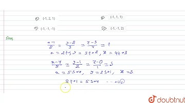 If the lines `(x-1)/(2)=(y-2)/(3)=(z-3)/(4)` and `(x-4)/(5)=(y-1)/(2)=(z-0)/(1)`  intersect,