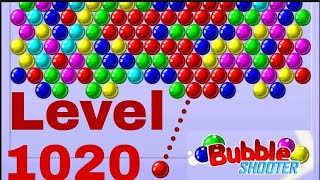 Bubble shooter game level 1020 winnn @yara gamer248