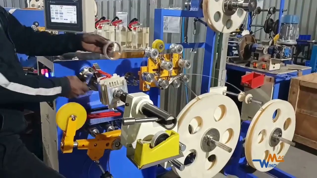 FW1500 Dual Aluminium Foil Winding Machine By MacWind 