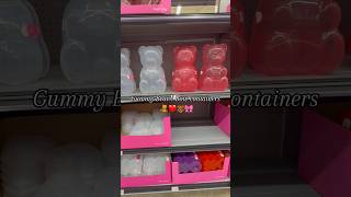 How cute are these Gummy Bear containers from Walmart !!🧸 #walmart #shopwithme