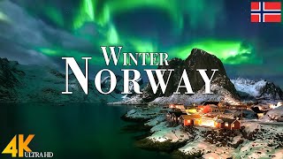 Winter Norway 4K Ultra HD • Stunning Footage Norway, Scenic Relaxation Film with Calming Music