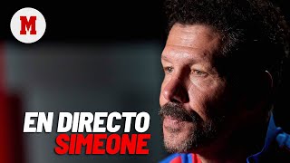 EN DIRECTO I Rueda de prensa de Simeone previa al partido de LaLiga contra el Alavés