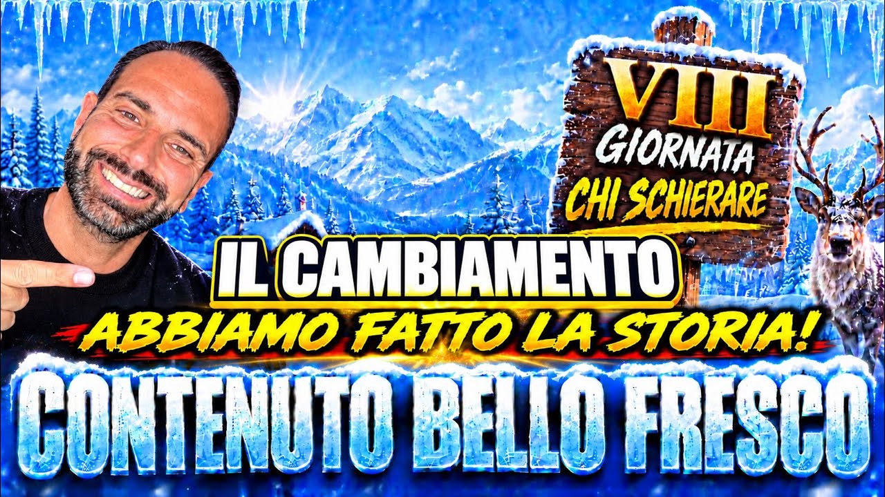 SIAMO IL CAMBIAMENTO, LA STORIA È FATTA! Fantacalcio | Episodio 8 — Transcript