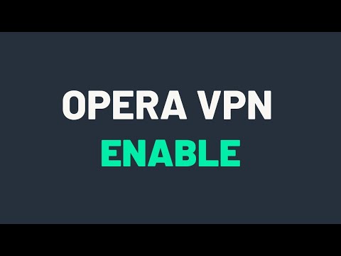 Video: Hoe Om VPN Op Die Telefoon Aan Te Skakel In Opera
