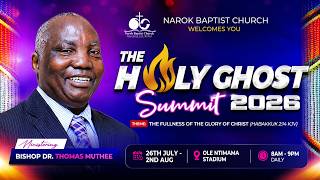 THE HOLY GHOST SUMMIT 2026 | EVENING SESSION - WITH DR. THOMAS MUTHE | 31.07.2026
