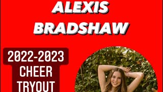 ALEXIS BRADSHAW-2022 Texas Tech Cheer Tryout Video