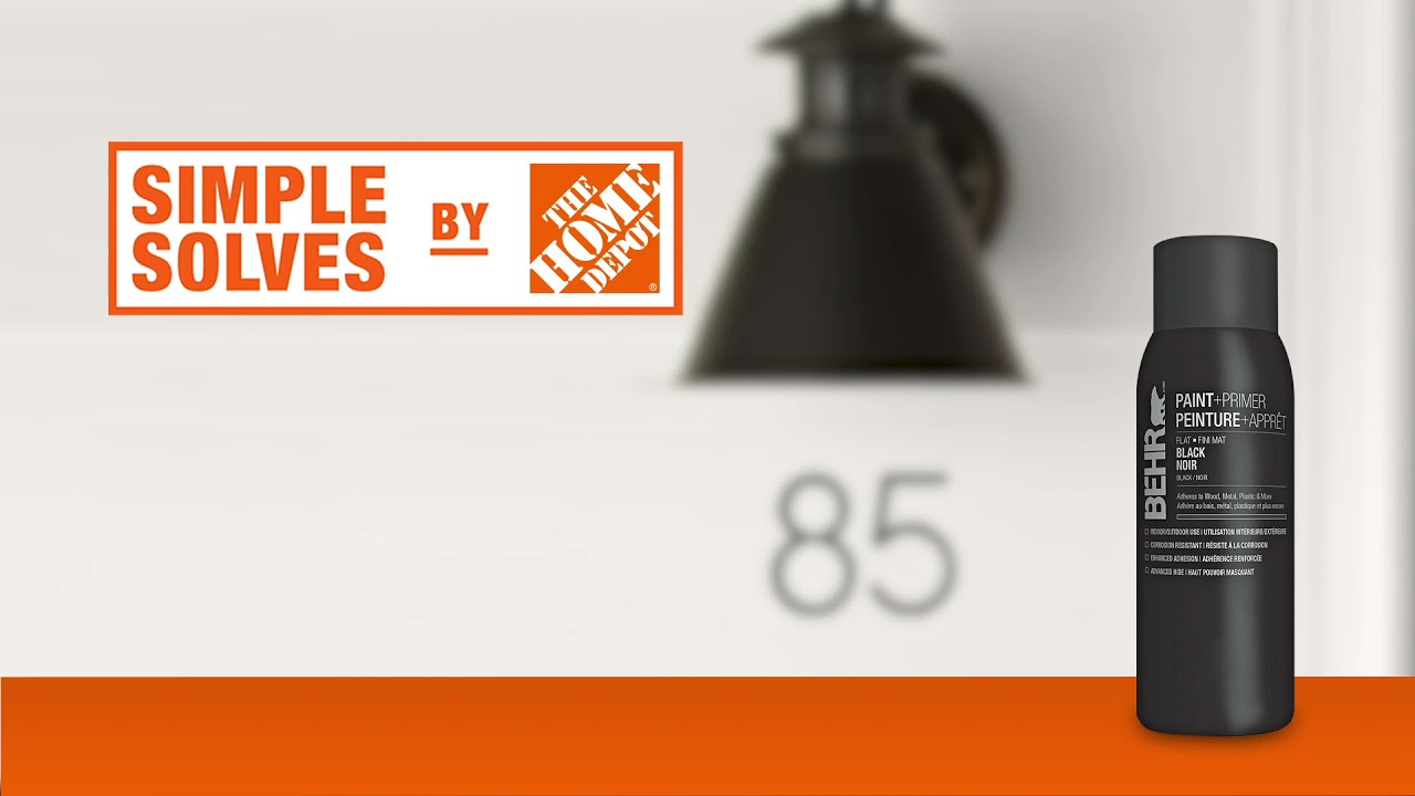 How to Spray Paint: Refresh the Exterior of Your Home | The Home Depot