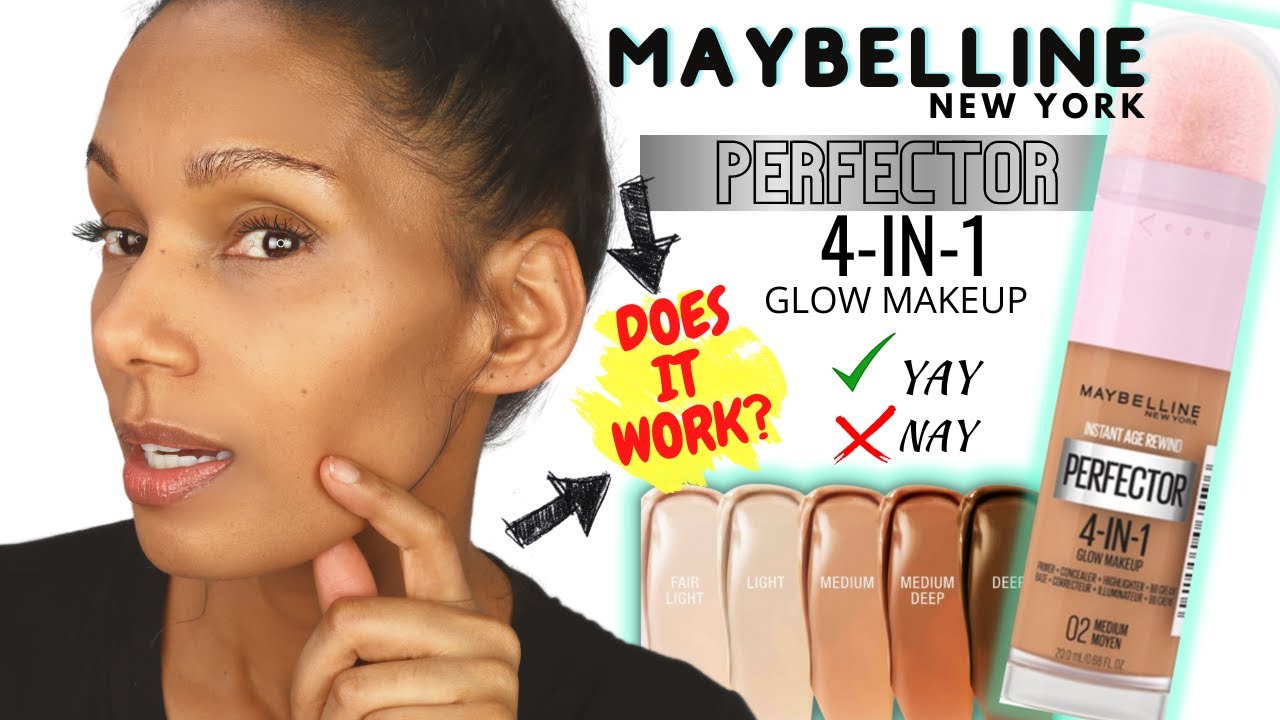 OMG MY SKIN! MAYBELLINE 4-IN-1 PERFECTOR│NOT SPONSORED - FIRST IMPRESSION -  YouTube