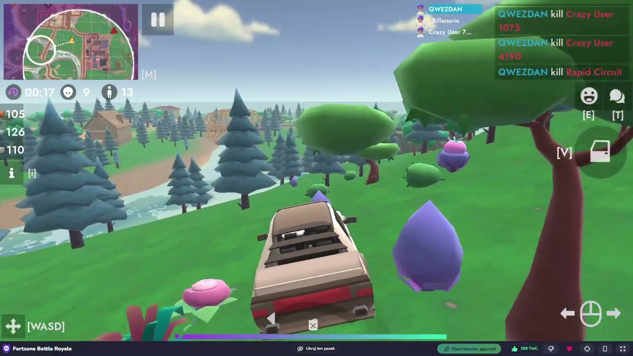 MEGA COOL BATTLE I WAS LEFT ALONE, I RAN AFTER MY RIVAL FOR A LONG TIME INTERESTING MOMENTS AND KILL