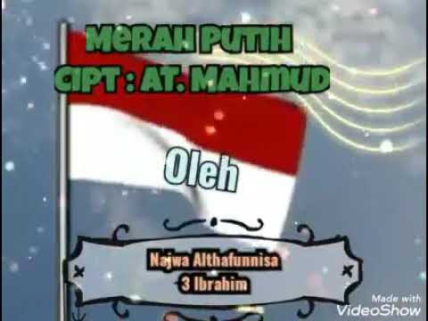 Lagu Merah Putih A.T. Mahmud